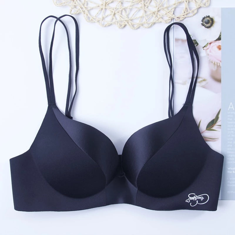 Push Up Bra Sexy, Comfortable Lingerie for Women Pack of 5 Supportive, Solid Color Bra
