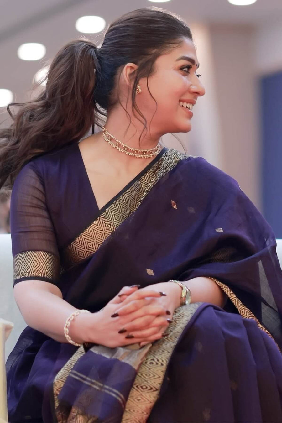 Elegant Purple Cotton Silk Saree with Stylish Designer Blouse Piece Perfect Traditional Wear